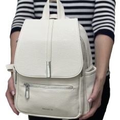 Rucsac dama casual elegant din piele ecologica: Un accesoriu practic cu multiple compartimente ideal pentru birou și oraș