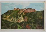 SUCEAVA , RUINELE CETATII , CARTE POSTALA ILUSTRATA , INCEPUT DE SECOL 20
