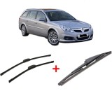 Cumpara ieftin Set 3 stergatoare OPEL VECTRA C Estate (Z02) 2003-2009, pentru parbriz si luneta, Bosch Twin