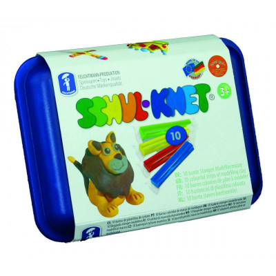 Set batoane plastilina Feuchtmann, 10 bucati, 3 ani+ foto