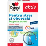 Magneziu 375mg Depot pentru Stres si Oboseala 30cpr