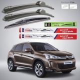Cumpara ieftin Ștergătoare Citroen C4 Aircross (2012&ndash;2017) Flat | Set Complet &ndash; TeamCar&reg;