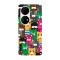 Husa compatibila cu Huawei Nova Y70 model Cat world, Silicon, TPU, Viceversa
