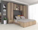 Cumpara ieftin Dormitor Tineret, Sonoma+Truffe 227x51 205x200 cm