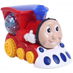 Locomotiva thomas jucarie, 14CM, lumini colorate, LD-147A, rosu