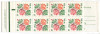 Statele Unite 1978 - trandafiri, carnet filatelic cu 16 timbre