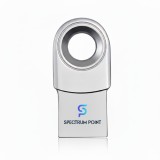 Stick Memorie USB SpectrumPoint 4 GB, USB 2.0, Design Compact cu Carcasa Metalica, Impermeabil si Rezistent, Compatibil cu PC, Laptop, Consola, Argint