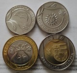 Lot 1,2, 5 si 10 lei 2018 Moldova, UNC, Europa
