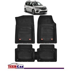 Covorase Auto TeamCar&reg; Tip Tavita Compatibile Renault Kangoo III (2021-2024) Negru Material Rezistent