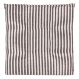 Perna pentru Scaun, Dungi Maro-Bej, 38x38cm, Set 1 Bucată, Oem