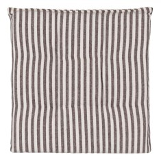 Perna pentru Scaun, Dungi Maro-Bej, 38x38cm, Set 1 Bucată