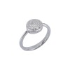 Inel argint 925 cu zirconii, marime 49