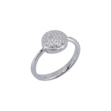 Inel argint 925 cu zirconii, marime 49