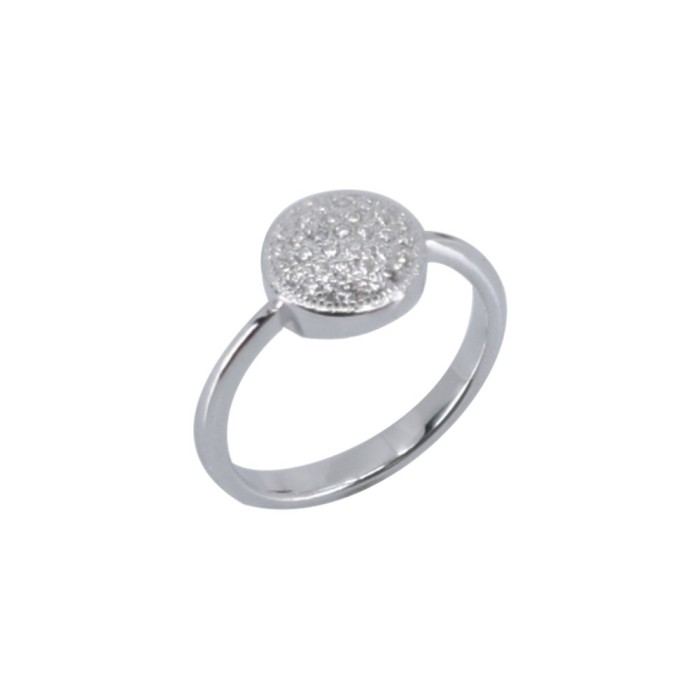 Inel argint 925 cu zirconii, marime 49