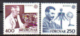 FEROE 1983, EUROPA CEPT, serie neuzata, MNH