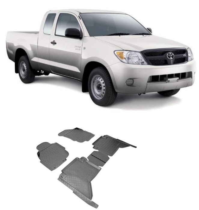 Set covorase auto cauciuc Toyota Hilux (N2) (2008-2011)