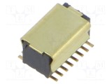 Conector PCB-PCB mamă PIN 16 0,8mm CLE aurit SMT 2,7A SAMTEC
