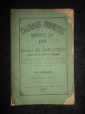 N. M. ALEXANDRESCU - CALENDARU PROPHETICU PE BISECTULU ANU 1868 (1867)