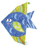 Set origami - Coloring Origami - Fish | Fridolin