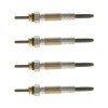 Set 4 bujii incandescente Bosch pentru Mitsubishi L300 IIi, L200, Pajero, Pajero Sport