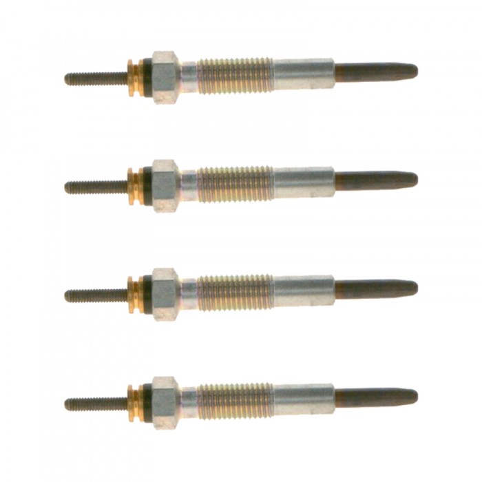 Set 4 bujii incandescente Bosch pentru Mitsubishi L300 IIi, L200, Pajero, Pajero Sport