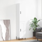 vidaXL Dulap &icirc;nalt, alb, 34,5x34x180 cm, lemn prelucrat
