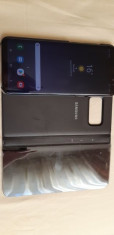 Samsung S8 plus full box +husa flip foto