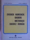 DICTIONAR SUEDEZ-ROMAN-STATE NICOLAI, STATE CORNELIA