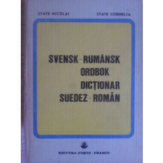 DICTIONAR SUEDEZ-ROMAN-STATE NICOLAI, STATE CORNELIA