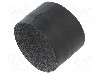 Tub termocontractant, {{Diametru inainte de contractare}}, 38.1mm, neagra, TE Connectivity - 202A121-25/225-0