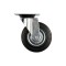 Roata pivotanta din cauciuc negru 200 x 46 x 235 mm Vorel 87317