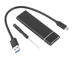 Adaptor SSD M.2 SATA la USB 3.0, NGFF, 2242 2260 2280, Cablu Type C
