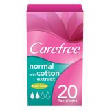 Cumpara ieftin Absorbante Zilnice Carefree Panty Liners Cotton, 20 Buc/Set, Absorbante de Zi, Tampoane Zilnice, Absorbante de Zi Carefree Panty Liners Cotton, Tampoa