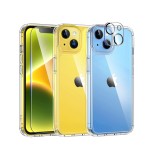 Set husa + 2x folii protectie sticla securizata + 2x protectie lentile camera TAURI pentru iPhone 14 Plus - RESIGILAT