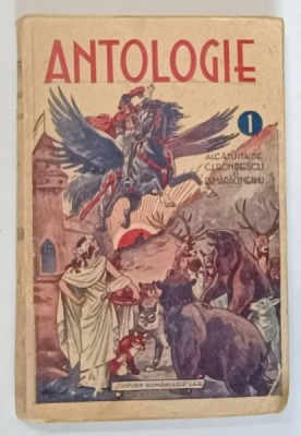 ANTOLOGIE de CONST. I. BONDESCU , D. MARACINEANU , EDITIA A IV A , 1941 foto