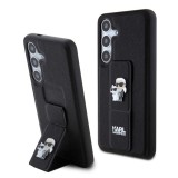 Husa pentru Samsung Galaxy S24 - Karl Lagerfeld Saffiano Gripstand (KLHCS24SGSAKCPK) - Karl&amp;Choupette
