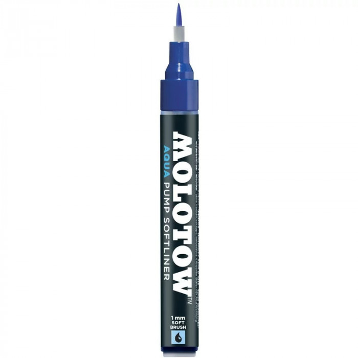 Liner Molotow Aqua Pump Softliner 1 mm primary blue