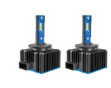 Set 2 Becuri LED D1S BZRSH Canbus 100% Conversie HID to LED Plug and Play 35W 10000LM 6500K