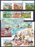 Grenada Grenadines 1988 Disney Sydpex MI 1051-1058 + 2 bl. 158,159 MNH