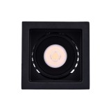 Spot LED incastrat MT 148 70416, 12W, lumina neutra, orientabil, negru mat