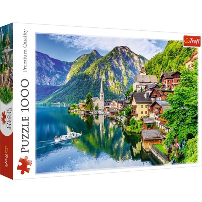 PUZZLE TREFL 1000 HALLSTATT AUSTRIA foto