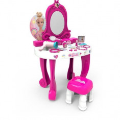 Set de joaca Masuta machiaj Barbie cu scaun si accesorii infrumusetare
