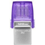 Memorie USB Kingston 128GB DataTraveler microDuo 3C 200MB/s dual USB-A + USB-C