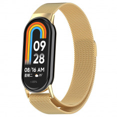 Curea pentru Xiaomi Mi Band 8 / 8 NFC - Techsuit Watchband (W015) - Gold foto