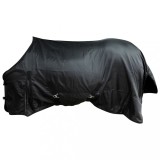 Cumpara ieftin Covor dublu cu chingi ,negru,125cm