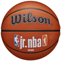Mingi de baschet Wilson Jr NBA Fam Logo Authentic Outdoor Ball WZ3011801XB portocale