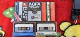CASETA AUDIO 1 BUCATA AGFA, 3 BUC BASF ,TDK 1 BUCATA . TOATAL 5 BUCATI .