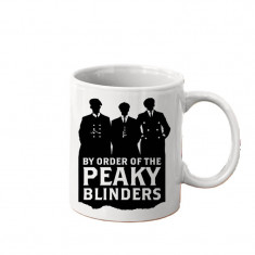 Cana personalizata model " Peaky Blinders " 9.5x8cm