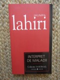 Interpret de maladii - JHUMPA LAHIRI, Editura Univers, 2007, roman, 190 pagini