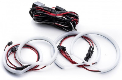 Kit Angel Eyes LED COTTON pentru BMW X3 E83 - 2x106mm + 2x131mm foto